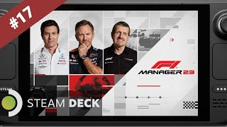 17 Steam Deck F1 Manager 23  SpainGP  Race  McLaren F1 Team [upl. by Drice]