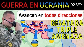 02 Sep Los ucranianos ABREN NUEVOS EJES DE AVANCE en Kursk  Guerra en Ucrania [upl. by Erlene895]