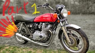 Barn Find Classic Motorcycle Suzuki GS1000  Part 1 mirchiboyz suzuki [upl. by Voltz]