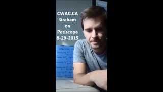 Graham Wardle on line 8292015 with FANS [upl. by Yelak]