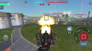 Fury 2x Trebuchets 1x NashornWar Robots Gameplay 17 [upl. by Helenka168]