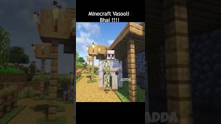 Vasooli Bhai 🔥 In Minecraft 😱 shorts minecraftfunny minecraftfunnymoments [upl. by Howund862]