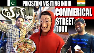 COMMERCIAL ROAD TOUR amp FOOD  Indian Food  Pakistani visiting India [upl. by Hartill]