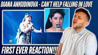 OH MY FIRST TIME REACTION TO DIANA ANKUDINOVA  CANT HELP FALLING IN LOVE [upl. by Savil112]