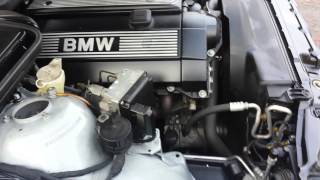 1997 BMW 523 E39 VIDEO REVIEW ENGINE STARTING AND DRIVING [upl. by Maon]