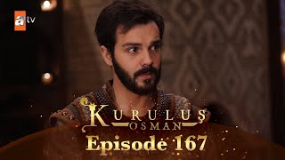 Kurulus Osman Urdu  Season 4 Episode 167 [upl. by Annaor]