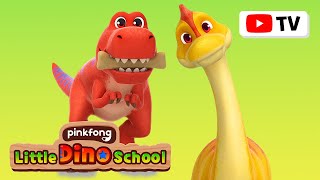 TV for Kids Tyrannosaurus Rex X Brachiosaurus ONLY  Best Dinosaur Songs  Dinosaurs for Kids [upl. by Ulric]