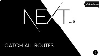 Nextjs Tutorial  9  Catch All Routes [upl. by Annohs478]