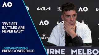 Thanasi Kokkinakis Press Conference  Australian Open 2024 Second Round [upl. by Idoux]