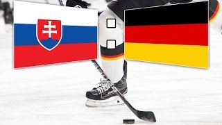 DEUTSCHLAND  SLOWAKEI  GRUPPE A  EISHOCKEY WELTMEISTERSCHAFT 2017 KÖLN  PARIS [upl. by Rodina915]