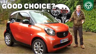 Smart ForTwo review  What Car [upl. by Einiar719]