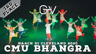 CMU Bhangra  Third Place  Naach Di Cleveland 2020 [upl. by Yendroc684]