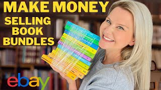 Selling Books on eBay  THIS IS HOW to sell books in bundles [upl. by Emee]