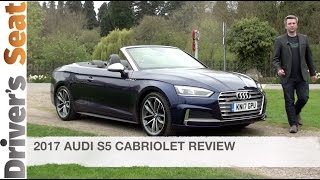 Audi S5 Cabriolet 2017 Review  Drivers Seat [upl. by Hnah]