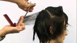 Aprenda o passo a passo corte cabelo curto com mechas [upl. by Armyn]