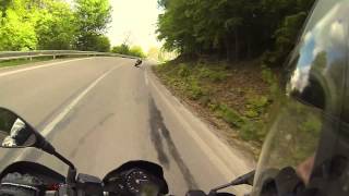 Aprilia Dorsoduro 750 vs Triumph Daytona 675 [upl. by Elianora622]