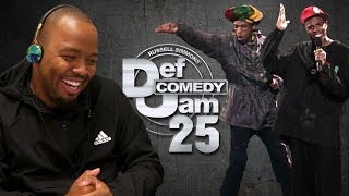 Def Comedy Jam 25  SquADD Reaction Video  All Def Comedy [upl. by Martell]