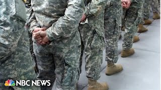 US military faces historic struggle with recruitment [upl. by Lilli129]