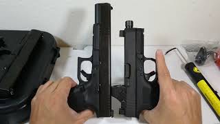 Glock 17L Gen5 MOS Unboxing and Comparison to Glock 34 [upl. by Aselehc]