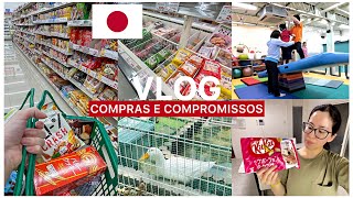 VLOG DA ROTINA DE UMA MÃE NO JAPÃODICAS de Compras e Cuidado Capilar  CrecheTerapia do Meu Caçula [upl. by Daryl]