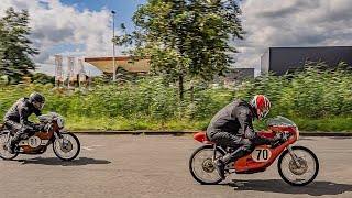 Minarelli P6  50cc Race 2 Schoonhoven 2024 [upl. by Rhodia]