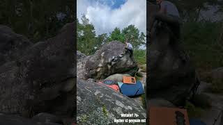 Metafort 7a fontainebleau secteur  rocher st germain est sports climbing outdoors bouldering [upl. by Otilopih]