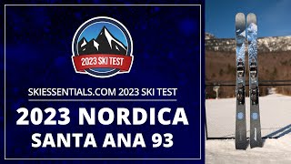 2023 Nordica Santa Ana 93  SkiEssentialscom Ski Test [upl. by Loyce]