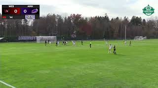 Womens Soccer Amherst vs Wesleyan  NESCAC Semifinal Highlights 11423 [upl. by Zoellick]