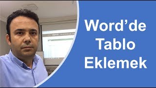 Excel Wordde Tablolar Eklemek  Ömer BAĞCI [upl. by Livi520]