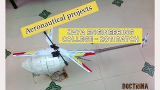 Final year Aeronautical Projects Jaya Engg college 2011 passed outDoctrina [upl. by Langsdon653]