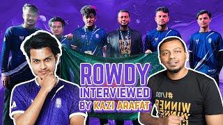 গেমিং এ Rowdy কে তার পরিবার কী সাপোর্ট দেয়  আরও শুনব কীভাবে ইস্পোর্টস জার্নি শুরু হল [upl. by Hsizan966]