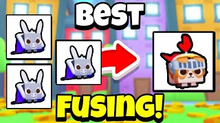 Best Fusing for Full Team of Knight Beagle in Pet Simulator 99 [upl. by Timmie311]