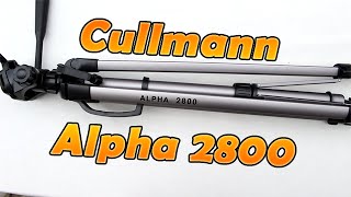 Cullmann Alpha 2800 Stativ  HD 1080p Deutsch [upl. by Osnofedli]