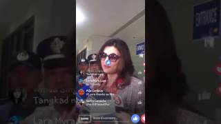 Sushmita Sen talks about Charlene Gonzales on facebook live  Miss Universe [upl. by Stroup]