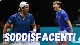 🇮🇹SIAMO A MALAGA‼️ITALIA SODDISFACENTE IN COPPA DAVIS PRONTI AL DIFENDERE IL TITOLO‼️Tennis [upl. by Hazrit]