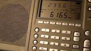 Radio Tirana 6165 kHz signing off with National Anthem [upl. by Nimzzaj898]