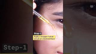 How to Apply Ningen Intense Exfoliation Face Serum faceserums exfoliation howtoapply [upl. by Acira399]