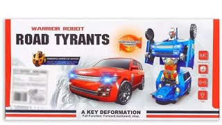 Unboxing Road Tyrants Warrior Robot RC [upl. by Bilski239]