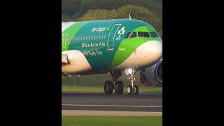 Aer Lingus SPECIAL Landing ✈️💚 [upl. by Annal180]