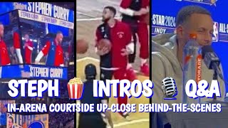 AllStar crowd cheers for Steph Curry louder than others  postgame podium interview [upl. by Leandra889]