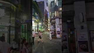 Shopping street Myeongdong seoul [upl. by Nillok]