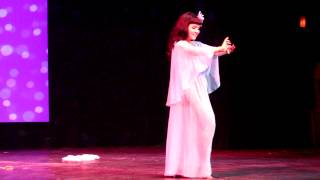 Ruby Champagne Burlesque Performance  Southwest Burlesque Showcase 2014 [upl. by Anitsahs]