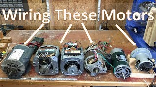 How To Wire Most Motors For Shop Tools and DIY Projects 031 [upl. by Janerich397]