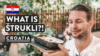 TASTING CROATIAN FOOD BEER amp COFFEE  Strukli in Zagreb  Croatia Travel Vlog [upl. by Errick697]