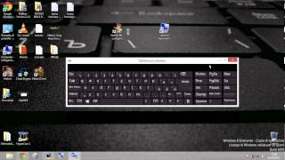 Come mettere su desktop una tastiera virtuale windows 8 e 81 2015 [upl. by Sheelah]