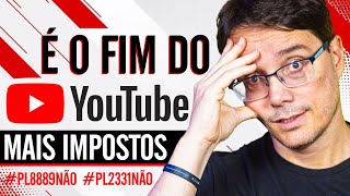 É O FIM DO YOUTUBE NO BRASIL ENTENDA [upl. by Grizelda]