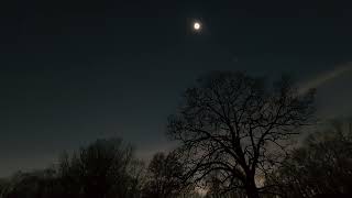 Full 2024 solar eclipse from outside of McLeansboro Illinois April 8 2024 [upl. by Lotsirb178]