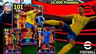 🐐 ME GASTO 7777 MONEDAS x CRISTIANO RONALDO 101 SHOW TIME en EFOOTBALL Mobile La Mejor Carta [upl. by Novahc160]