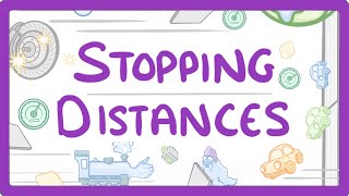 GCSE Physics  Stopping Distances 58 [upl. by Nospmas]