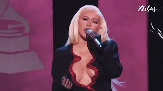 Christina Aguilera quotCamaleonquot Live at Latin Grammys Person of the year 2021 Footage Fanmade [upl. by Costanza202]